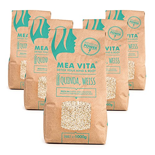 Preisvergleich Produktbild MeaVita Premium Quinoa Samen, 5er Pack (5 x 1000g)