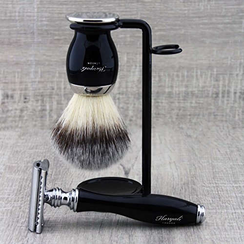Synthetic Brush & DE Safety Razor Perfect as a Gift. - Image 3