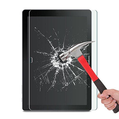 OMOTON Panzerglas Schutzfolie für Samsung Galaxy Book 10.6 zoll, mit [2.5D abgerundete Kanten ] [9H Härte] [Kristall-klar [kratzfest] [Luftbläschen-frei][lebenlange Garantie] - 6