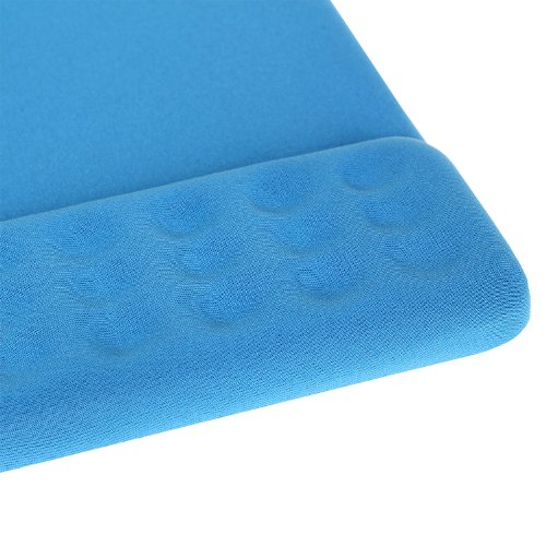 HIMRY Handgelenkauflage Mouse pad mit Gel Handgelenkunterlage Mouse pad mit Gel, Gel Mauspad, Textil, Azurblau, KXC5101 azure - 3
