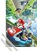 Produktbild 1art1 Poster + Hanger: Super Mario Poster (91x61 cm) Kart 8, Prinzessin Peach, Luigi Inklusive EIN Paar Posterleisten, Transparent