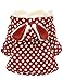 KKia Baby Girls Cute Rabbit Ears Hooded Polka Dot Print Winter Warm Coats Jackets Outerwear