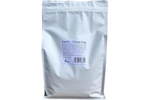 Trustleaf 4kg Kaolin White China Clay - 100% Natural - (4kg Bag)