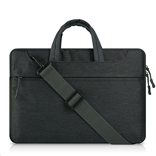 GADIEMENSS Water-resistant Laptop Shoulder Briefcase Bag Portable Computer case handbag For Apple Macbook Air Pro and other Notebook - 2
