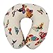 Magasin Butterfly Printed U -Shaped Memory Foam Travel Neck Pillow with Air and Dust proof Carry Case for Travel and Storage. RS.999.00