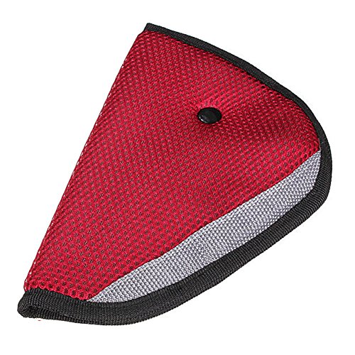 All Five Stars Car Child Safety Cover Harness Strap Adjuster Pad Kids Seat Belt Seatbelt Clip Random Colour (Mesh Pad)