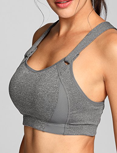 SYROKAN Damen Ultimate Run Sport BH – Ringerrücken,Mit Einlagen,Ohne Bügel TOP - 4