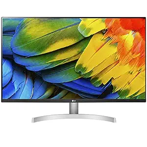 LG 32 inch 4K-UHD (3840 x 2160) HDR10 Monitor, DCI-P3 90%, Radeon FreeSync, Inbuilt Speaker (5W x 2), HDMI x 2, Display Port - 32UN500 (White)