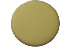 PIPOEI Set di 2 Cuscini per sedie, Rotonde Cuscino per Sedile in Pelle, 4 cm di Spessore Antiscivolo Sgabello Bistro Cuscinetto per Ufficio, Soggiorno, Cucina Sala da Pranzo 10,2 Set - 30cm