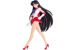 ENFILY Sailor Moon Anime - Personaggio d'azione Sailor Mars in PVC, modello da collezione