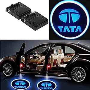 AutoBizarre Wireless TATA Logo Shadow Door Light/Ghost Shadow Door Light For All TATA Cars (works with all cars)