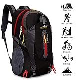 40L Sac A Dos Randonnée Léger ,Yunplus Respirant Ultraléger Imperméable ,Sac A Dos Pour Camping ,Alpinisme ,Trekking ,Voyage Sports Loisir Cyclisme