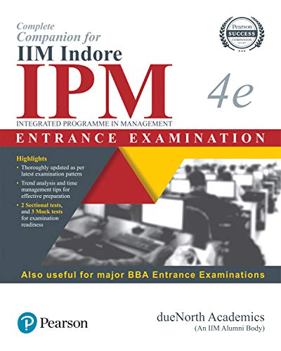 Complete Companion For Iim Indore Ipmintegrated Programme In Management Entrance Examination Other Bba Entrance Examinations - 