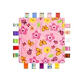 Bunte Bänder Baby-Taggy Decke Tröster appese Handtuch,...
