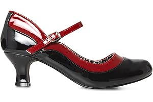 Joe Browns Women's Vintage Style Patent Mary Jane Shoes Pump
