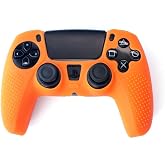 Playstation 5 Orange Color Arm Protector Silicone Case Tp5