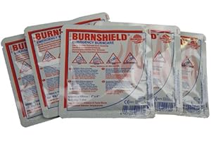 Pack of 5 Burnshield Emergency Burncare Dressing 10x10cm by EVAQ8