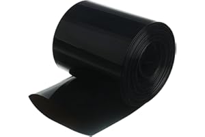 Othmro Tubo termorretráctil de PVC de 85 mm de ancho plano de 10 m de longitud, para 4 baterías 18650