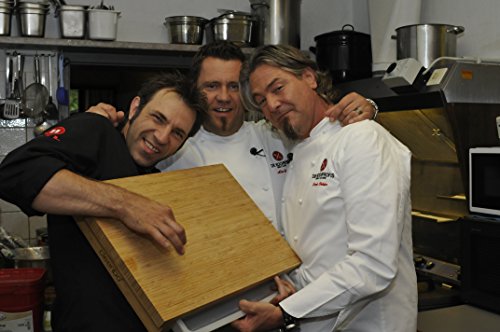 cleenbo Schneidbrett „style beech“ Profi Holz Küchenbrett aus geölter Buche mit verschiebbarer Gastronorm Edelstahl Auffangschale (GN) 1/2, Board Maße: 420 x 290 x 60 mm - 2