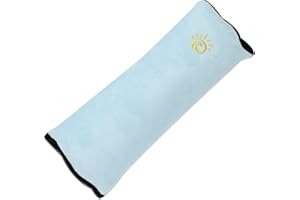 BEIIEB 1 Pack Car Seat Belt Pads, Seat Belt Protector, Car Seat Shoulder Pads, Removable and Washable Belt Pads, Protective Pads, Seat Belt Accessories, Neck Support Pillow (Blue)