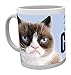 Produktbild GB Eye Becher mit der Aufschrift „Grumpy Cat, Go Away“, mehrfarbig