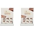 LOYKA Almond Brittle Classic Choco Box - 7 Pcs | Premium Chocolate Gift Hamper | Choco & Nut Dryfruit Delicacy | Roasted California Almonds (40%), Dark Choco, Salted Caramel |Any-Time Snack, 238 Grams