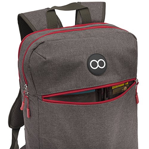 Camden by Mobile Power: Rucksack mit Power Bank zum Aufladen für Smartphone (iPhone, Samsung, BQ…), Tablet oder andere Gerät. Laptopfach (bis 15 Zoll). - 3