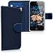 Produktbild kwmobile Apple iPhone 4 / 4S Hülle - Nylon Handyhülle Wallet Handy Case für Apple iPhone 4 / 4S mit Standfunktion