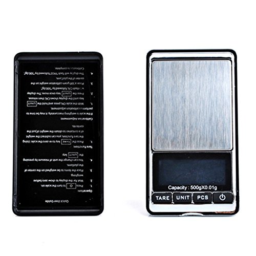 Taschenwaage Präzisionswaage Zählwaage 500g/0,01g (DF002) - 5