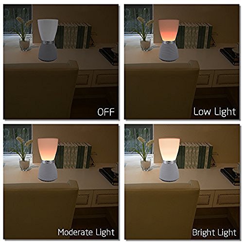 Svance Tragbare Bluetooth-Lautsprecher, LED Farben-Ändernde Wireless Lautsprecher – TF Karte Unterstützt – Freisprecheinrichtung, für iPhone, iPad, Samsung, Nexus, HTC und Andere Android Geräte - 5