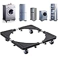 Jranter Multi-functional Movable Adjustable Base with Casters Mobile Case/dolly/roller for Washing Machine, Dryer and Refrigerator, Cabinet"Min 1 year manufacturer warranty"