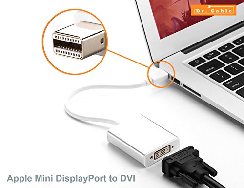 Act – HQ Full HD 1080p Mini Displayport (miniDP) auf DVI Adapterkabel | Zertifiziert | 24K vergoldete Kontakte | PC und APPLE / iMac, Mac, MacBookPro, MacBookAir - 7