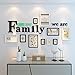 Produktbild hjky Bilderrahmen-Set massiv Holz Continental modernen minimalistischen Wandbilder für Wohnzimmer geschmackvoll eingerichtete Schlafzimmer schwarz / weiß