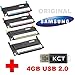 Produktbild Samsung CLP 310 Original Tonerkit CLT-P4092C (CLT-P4092C/ELS) + 4GB KCT USB-Stick USB 2.0