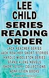Image de LEE CHILD: SERIES READING ORDER: MY READING CHECKLIST: JACK REACHER SERIES, JACK REACHER S