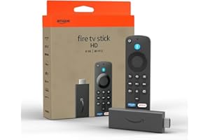 Zertifiziert und generalüberholt Amazon Fire TV Stick HD (Neueste Generation), Free- und Live-TV, Alexa-Sprachfernbedienung, Smart-Home-Steuerung, HD-Streaming