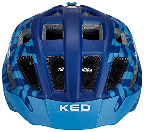 KED Kailu Helmet Kids Blue Matt 2017 mountainbike helm downhill - 4