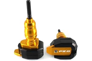 2Bird Accessoires de Moto pour FZ1 FZ6 FZ8 FZ8 FZ1 FZER FZ 1 6 8 MOTORBIES CNC Aluminium Protection DE Protection DE Protection DE Cadre DE Cadre DE CADIAGE Antic CRA-CASTRAGE (Color : FZ8 Gold)