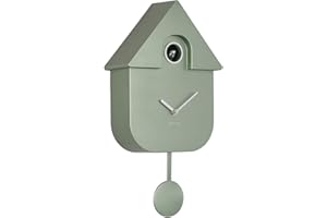 Karlsson [DL] Horloge Murale Moderne Cuckoo ABS métallique Vert Jungle