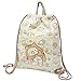 Price comparison product image Sumikko Gurashi Fabric Backpack Bag 33×40cm Brown Cat by Sanrio ipl-k-1102a from Japan