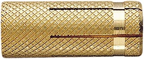 Index Fixing Systems Tala Pack of 300 Wall Plugs for Fixations Light in Material Massive Brass, 16 mm, 5 mm Diameter, 5/32 W)