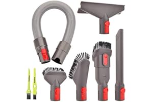 Italdos Ersatz-Set für Schlauch, Zubehör, für Dyson V7 V8 V10 V10 V11 + 2 Zahnbürsten