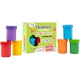 ChildGen Yıkanabilir Parmak Boya Seti 6 adet