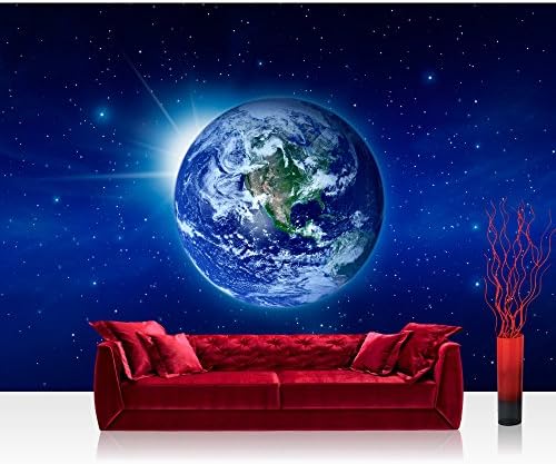 Non-woven Photographic Wallpaper 350x245 cm – Top Quality – Premium Plus Photo Wallpaper Wall Picture XXL Decorative Wall Picture Wall Mural Photo Wallpaper Earth Space Planet – No. 231