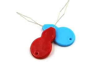 U-K Attrezzo per infilare, infila ago automatico per cucire a mano e aghi per macchina da cucire, 2 pezzi, design pratico e durevole