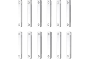 Yusheng Boucle d'écran magnétique - Clip adhésif 12 pièces pour moustiquaires,Clips de Fixation d'écran 12 pièces pour Filets à Mailles de Rideaux, Pas de TR et Pas d'installation de poinçonnage