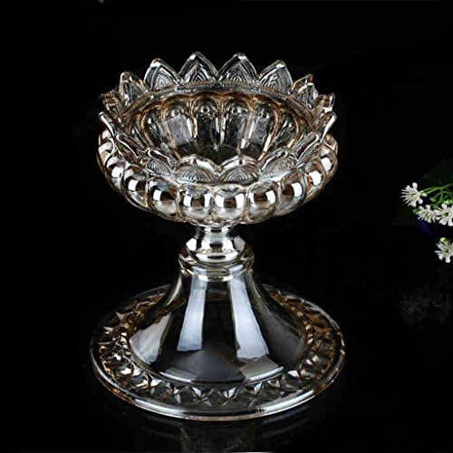 SKY LIGTING ZXW European Neo-classical Retro Luxury Crystal Glass Ashtray Insert Vase Decoration