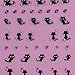 TOOGOO(R)1 pc Nail Art Stickers Nail Design Decoration Diamond Butterfly Cat (XF-249)