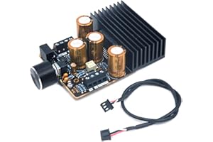 DollaTek TDA7850 - Amplificador digital subwoofer, tarjeta de sonido, 2 x 80 W + 120 W, amplificador estéreo Clase AB para altavoz, 2-8 ohmios, DC9-18 V