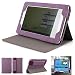 Produktbild Mulbess - TrekStor SurfTab ventos 7.0 HD CleverStrap Hülle Case - Premium Tablet-PC Schutzhülle Case Tasche Etui Sleeve Cover mit Easy Standfunktion + Auto Sleep Wake Up Farbe Violett